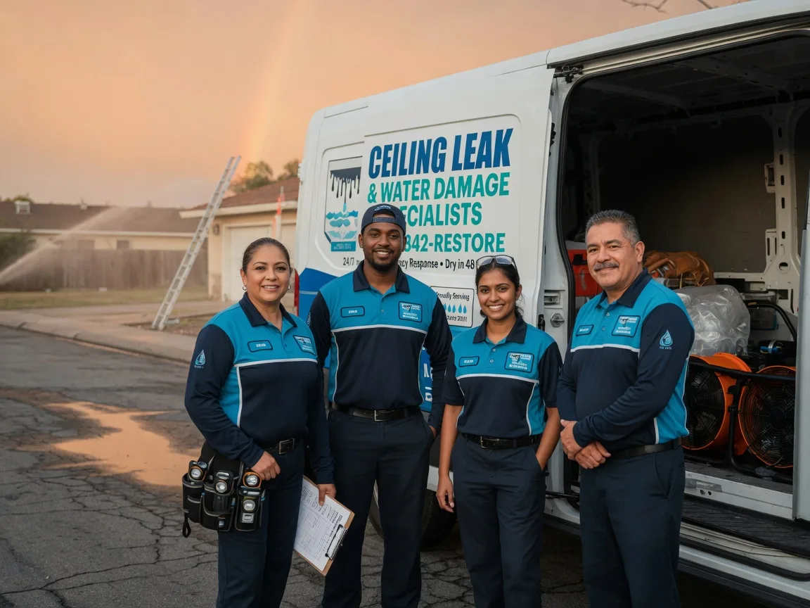 Ceiling Leak Cleanup company in Blandon, PA