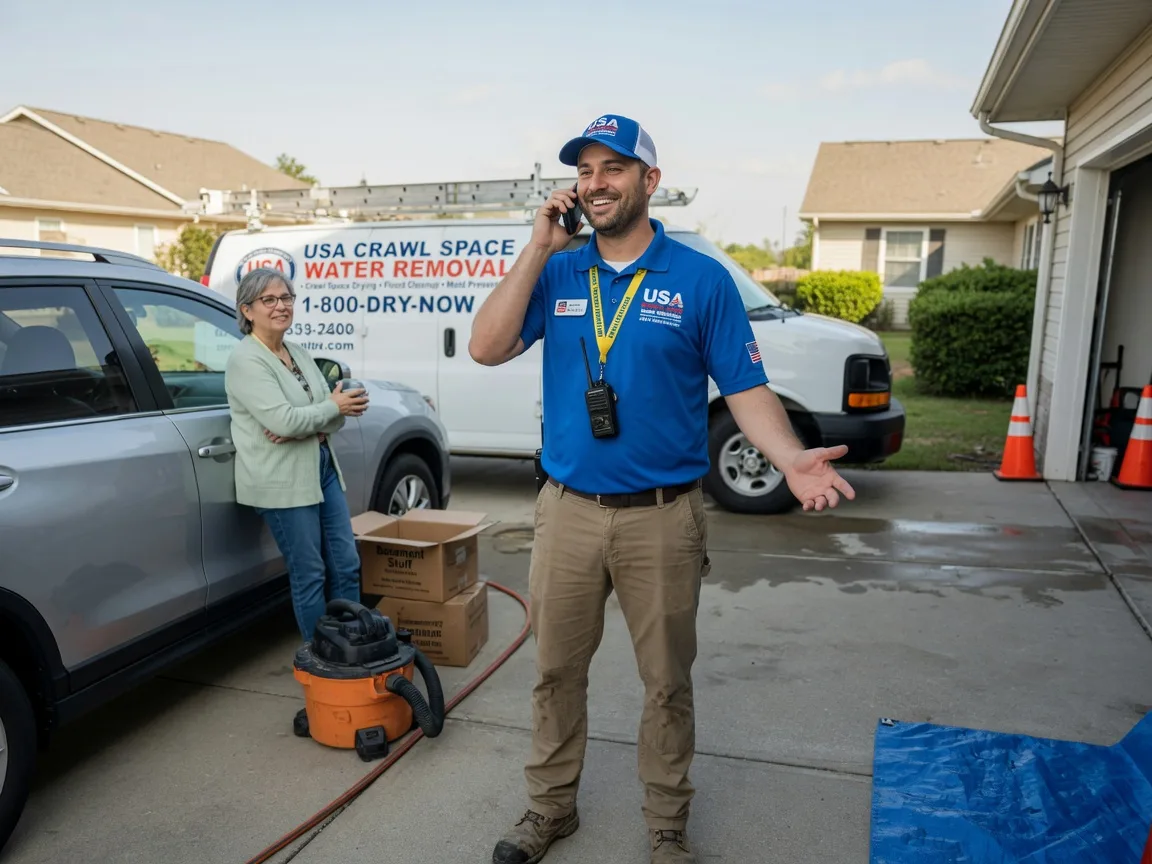 Crawl Space Water Removal Blandon, PA FAQs